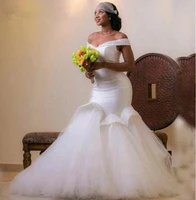 mermaid style simple satin wedding dress african wedding dresses bridal gown 2022 mermaid bridal dresses