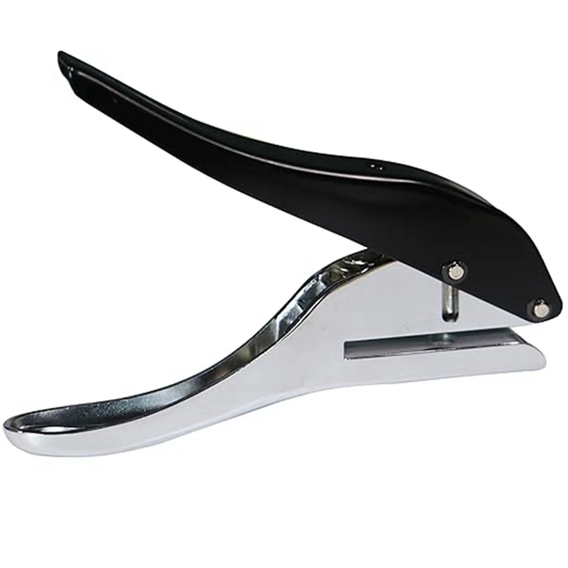 Сверхмощный дырокол с одним отверстием для бумажных карточек пластиковый картон