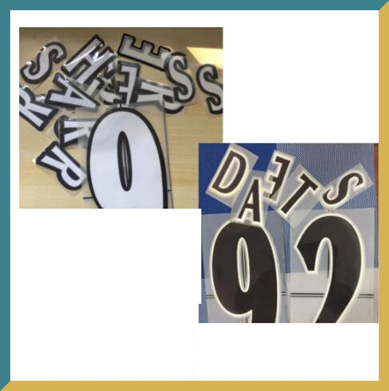 

Lextra 1997-2006 Retro Nameset Customize Any Name Number DIy White and black Printing