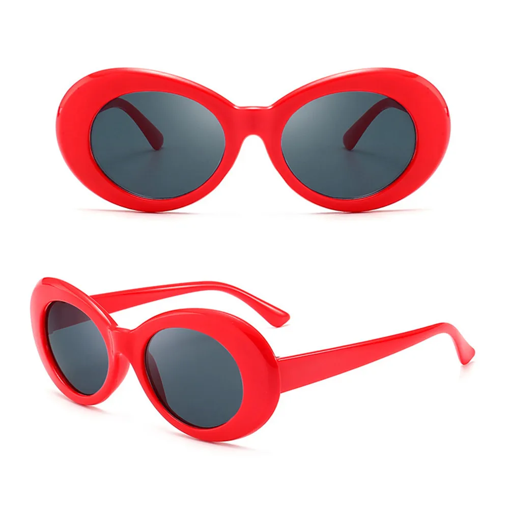 

FOENIXSONG Women Fashion Sun Glasses Oval Frame UV400 Lens Eyeglasses Vintage Eyewear for Ladies Girls Woman Sunglasses