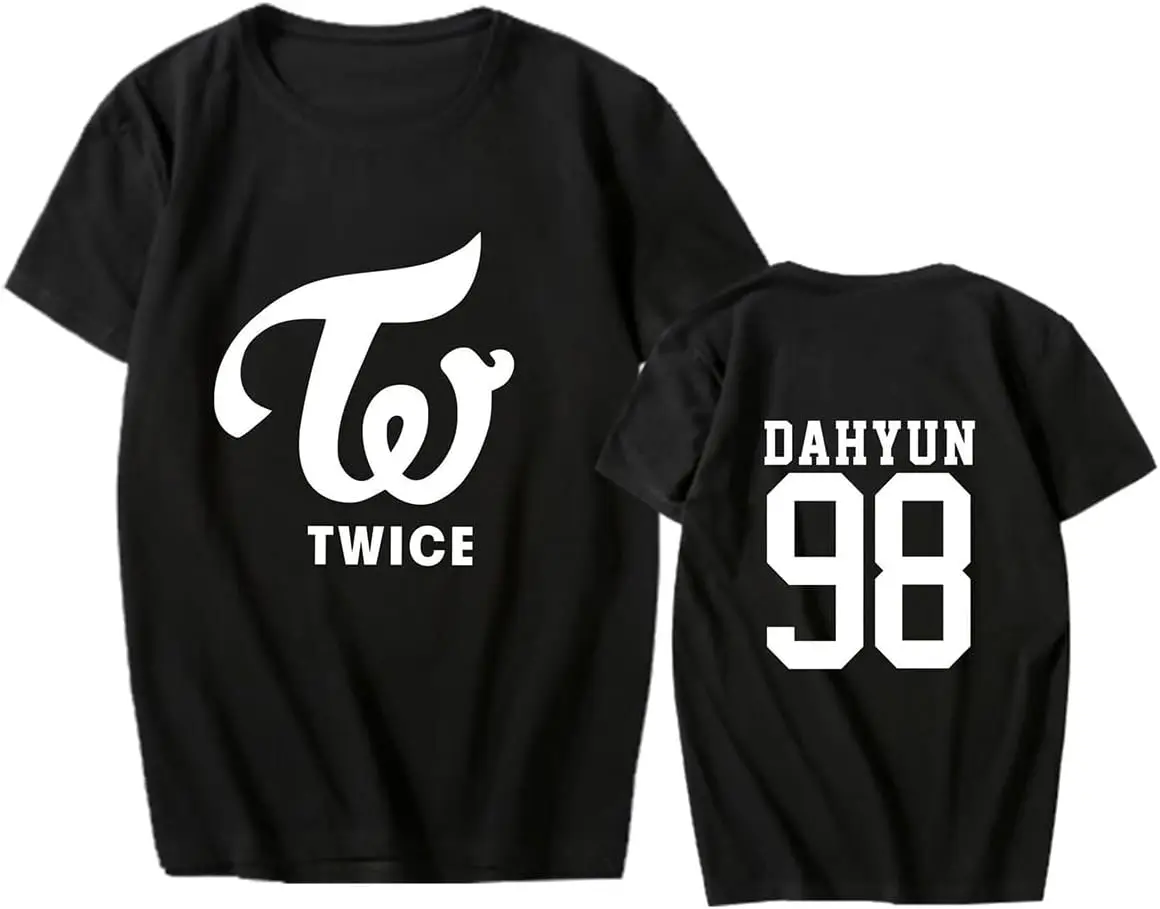 Xkpopfans Kpop Concert Unisex T-Shirts Mina Sana Momo Tzuyu Tee Shirt