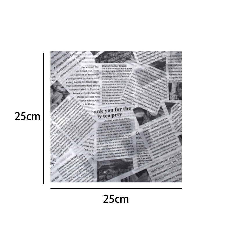 Бумага для выпечки на масле утолщенная маслостойкая подставка пиццы барбекю