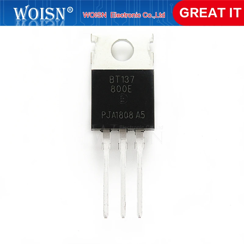 10 шт./лот BT137-800E TO220 BT137-800 TO-220 BT138 | Электронные компоненты и принадлежности