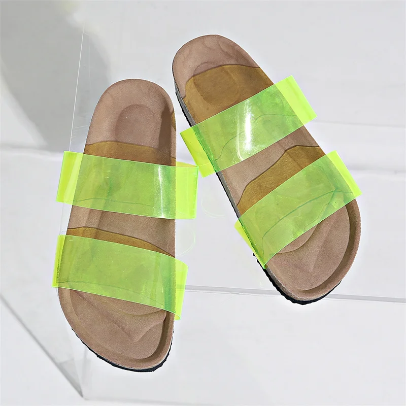 2023 New Fashion Women Sandals Hollow Design Vacation Summer Outdoor Fashion Office Ladies Flats Ankle-Strap Casual Female Shoes