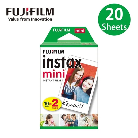Оригинальная камера моментальной печати Fujifilm Instax Mini 11 с 20 страницами, мини-пленка, бумажная камера, наплечный ремень, сумка, комплект аксессуаров