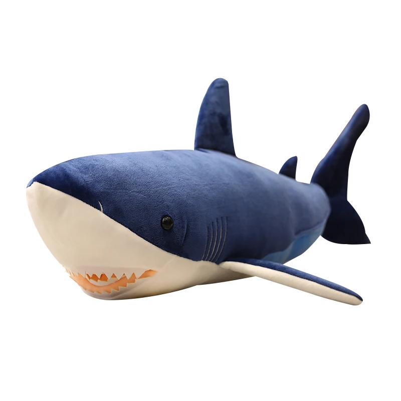 

Плюшевая подушка из полипропилена и хлопка Shark Megalodon Ocean яростное животное большие плюшевые игрушки Подушка удобный подарок для украшения дома