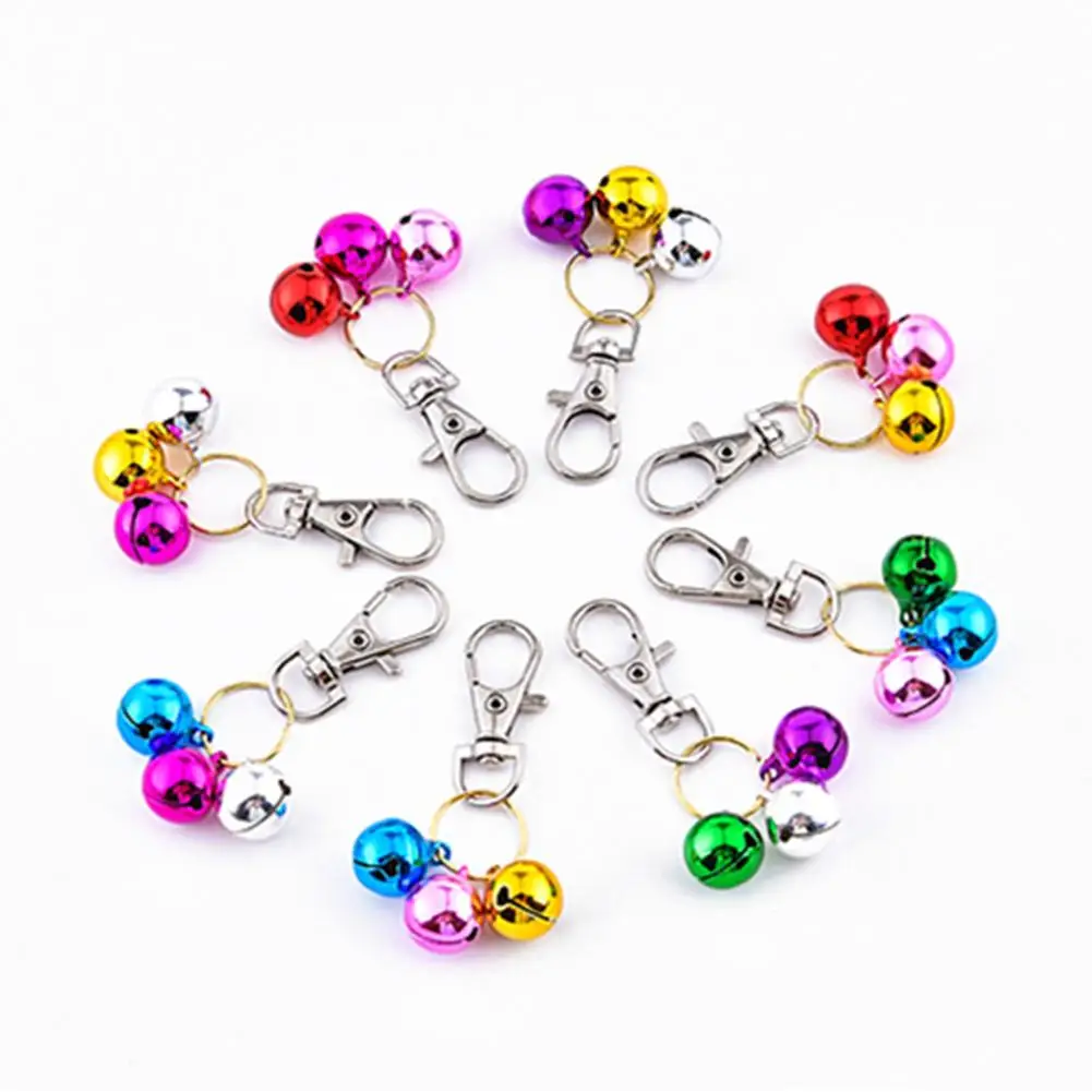 

1 шт. колокол для домашних животных, ювелирный красочный ошейник для собак, кошек, щенков, медные колокольчики, подвесной декоративный кулон,...