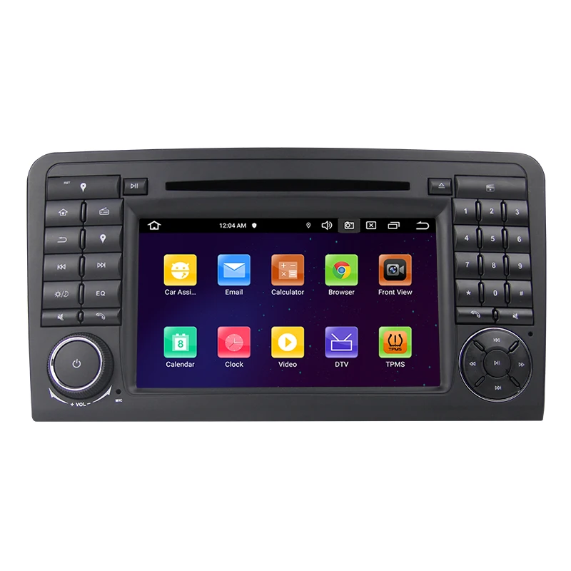 7 &quotAndroid11.0 RK PX5 4G+64G 8-ядерный DAB+ автомобильный CD/DVD-плеер для Mercedes ML/GL Klasse W164 X164