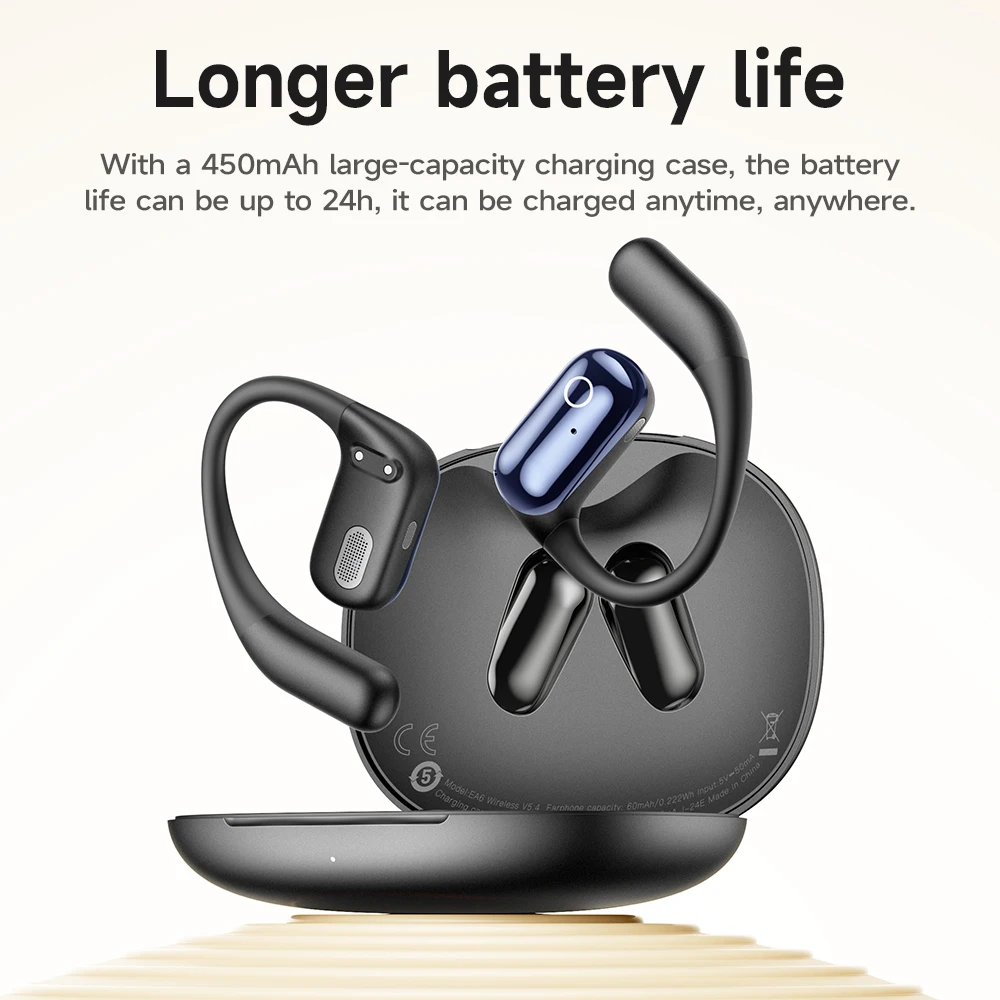 HOCO EA6 Наушники с открытыми наушниками Стабильный комфорт Звук высокого