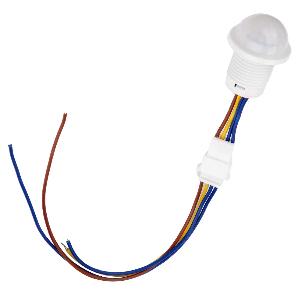 Фото Автоматический инфракрасный датчик движения Mr HW06A LED, выключатель с управлением, 1-40 Вт, 35*25 мм №5
