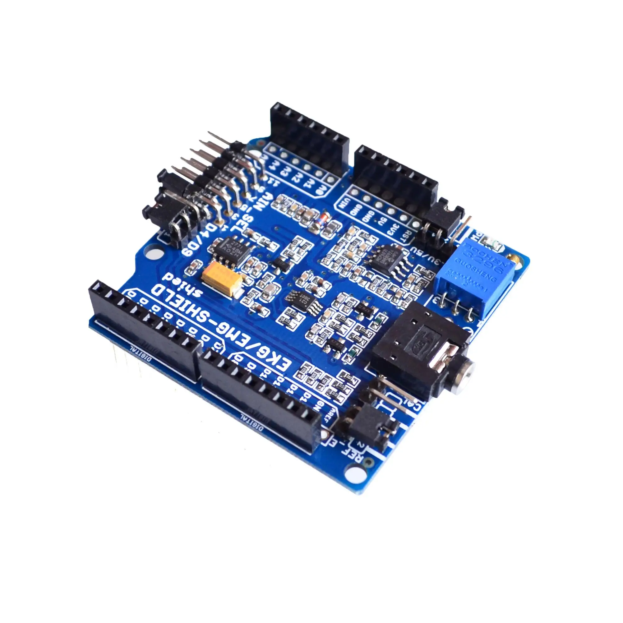 

ECG-EKG-ECG-SHIELD для arduino EMG, электрическая Плата расширения сердца и головного мозга