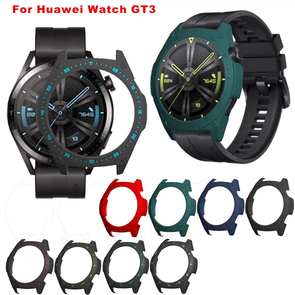 

Защитный чехол для Huawei Watch GT3, чехол, рамка с полным покрытием, универсальный защитный чехол для смарт-часов Huawei GT 3