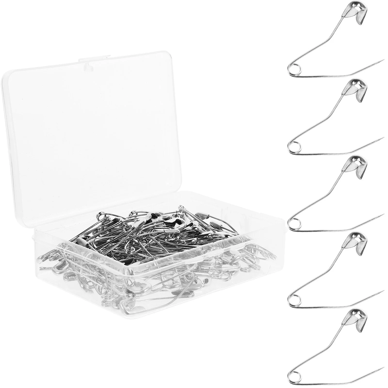 

Crafts Pin Banana Decor Gourd Decorative Safety Curved Stainless Steel Quilting Badge Baby Tools