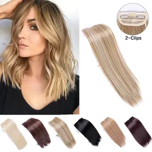 HEVIRGO Women Gradient Color Synthetic Long Straight Fake Hair Dyeing Wig  Hairpiece High Temperature Fiber  Walmartcom