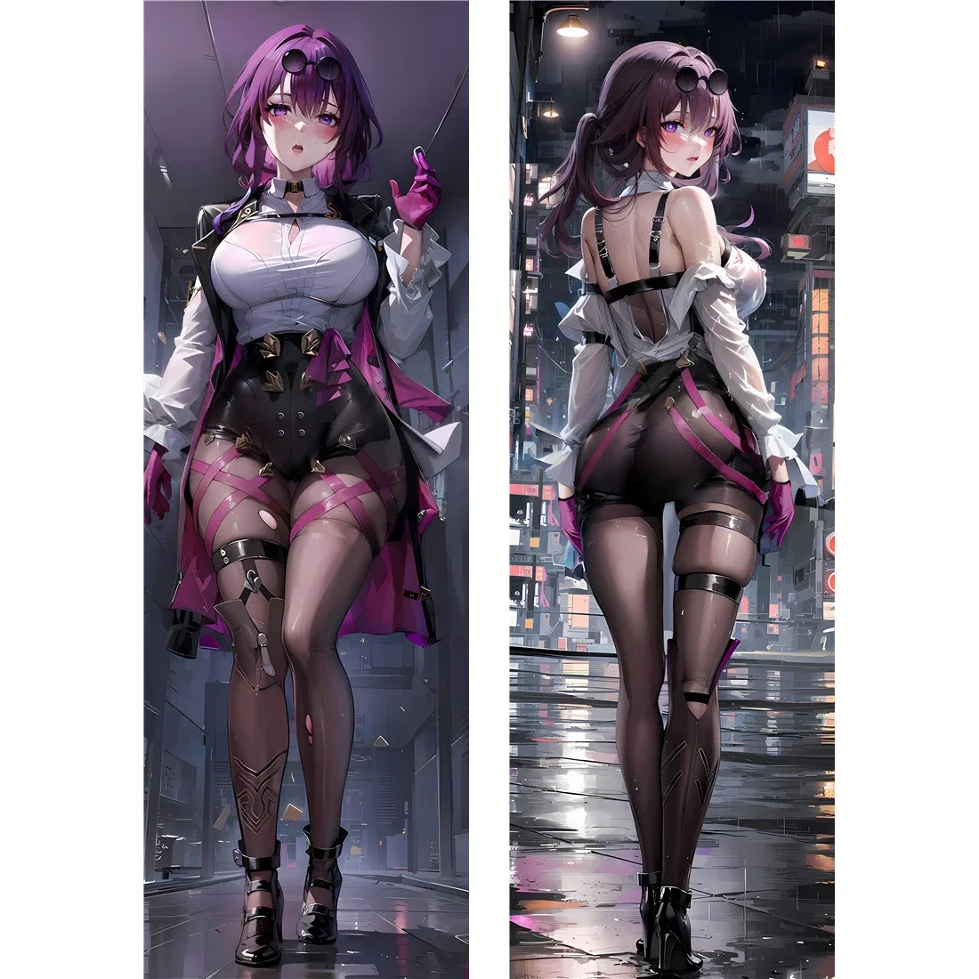 

Подушка Otaku в натуральную величину, подушка Honkai Impact для косплея, обнимания тела, подушка с двумя видами тела, персиковая кожа, двусторонняя наволочка «сделай сам» на заказ