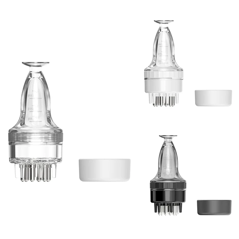 Расческа для волос аппликатор массажер лечения кожи головы расческа корней в