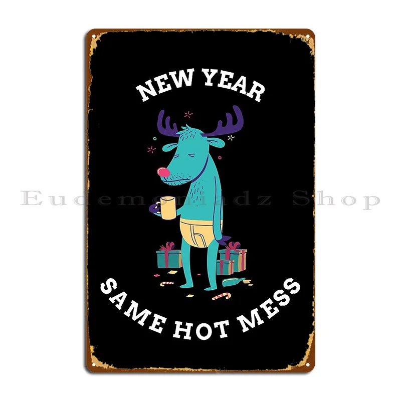 Новый год тот же горячий беспорядок хунго Рудольф металлический налет