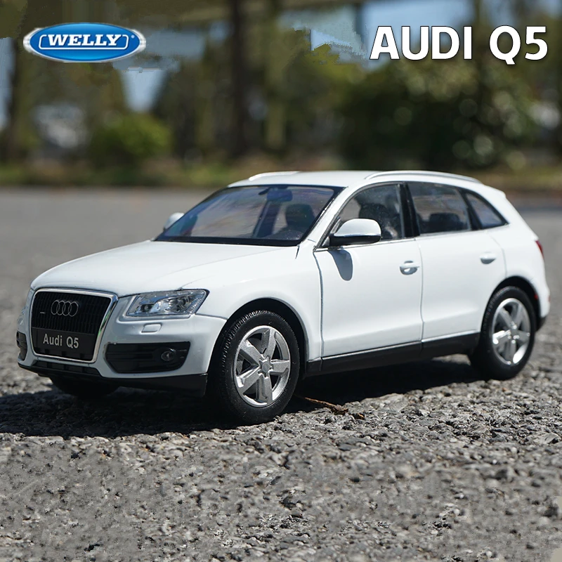 

Welly 1/24 Audi Q5 SUV Alloy Car Model Diecast Metal Toy Vehicles Car Model High Simulation Collection Childrens Gift Decoration