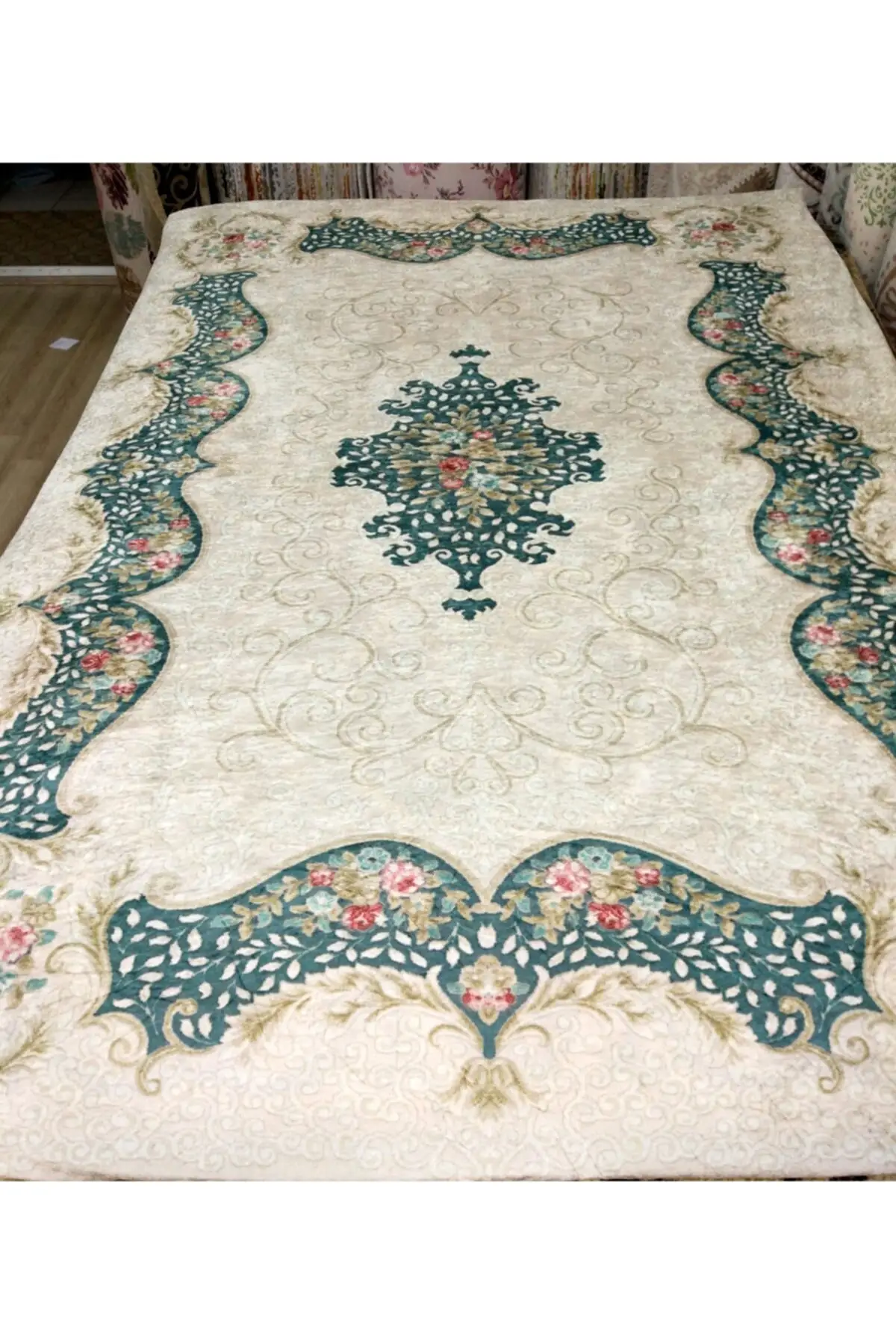 

Домашний декор, чехол для ковров, ковриков, зеленый ковер