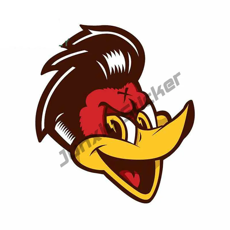 

Funny Woodpecker Graffiti Car Sticker Fine Decal Bumper Window Laptop Windshield Material DIY Decoration Accessories KK13*12cm