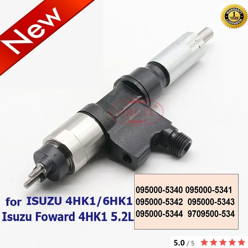 Новый 095000 -5343 5343 Форсунка дизельного инжектора для Isuzu Foward 4HK1 5 2 л/ISUZU 4HK1/6HK1