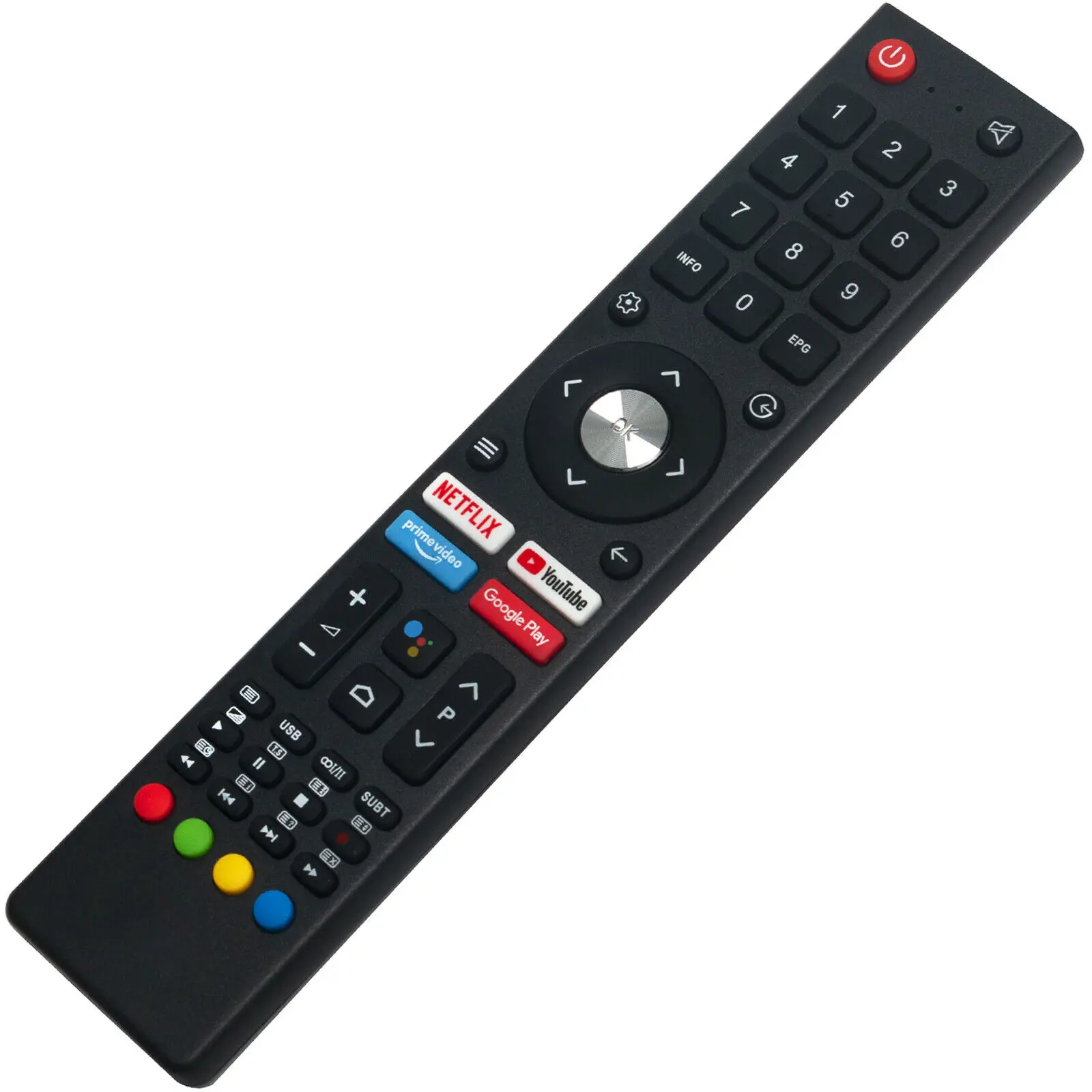 

Remote Control For ARRQW RO-50LCS RO-55LCS RO-58LCS RO-65LCS RO-75LCS RO-86LCS RO-55LCQ RO-65LCQ RO-75LCQ LCD HDTV Android TV