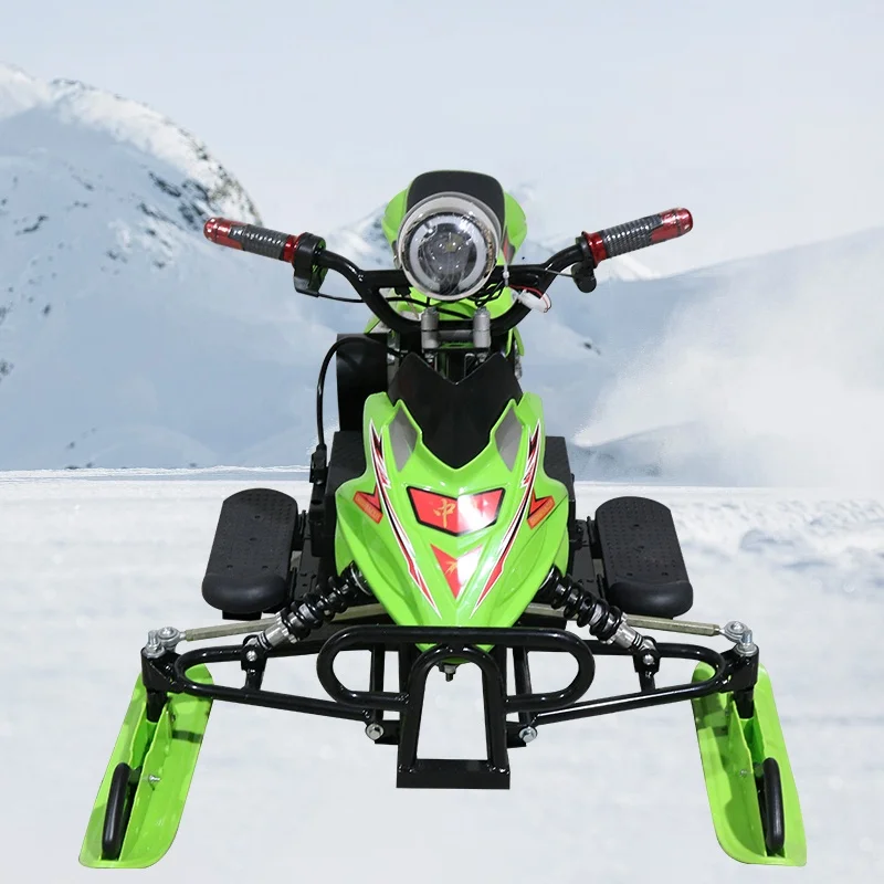 Scenic Special Snow Ski Мотоцикл Открытый четырехколесный гусеничный снегоход Санки