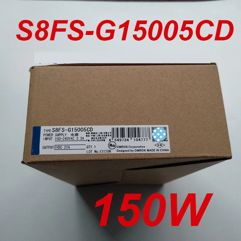 

Genuine New Switching Power Supply S8FS-G15005CD For 150W 5V AC100～240V 21A