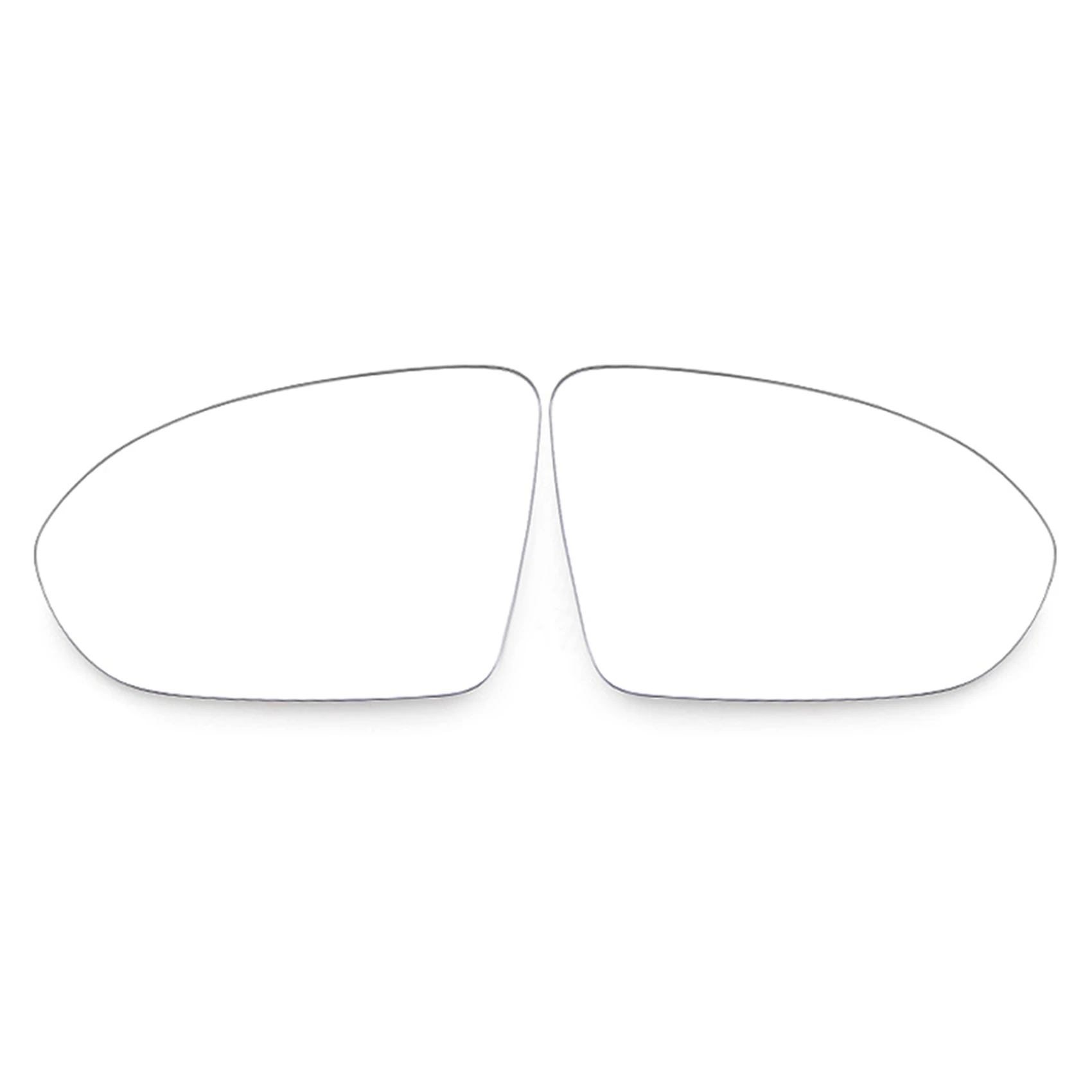 

Left Right Driver Passenger Side Wing Mirror Glass Heated Blind Spot Lens for Cruze 2017-2019