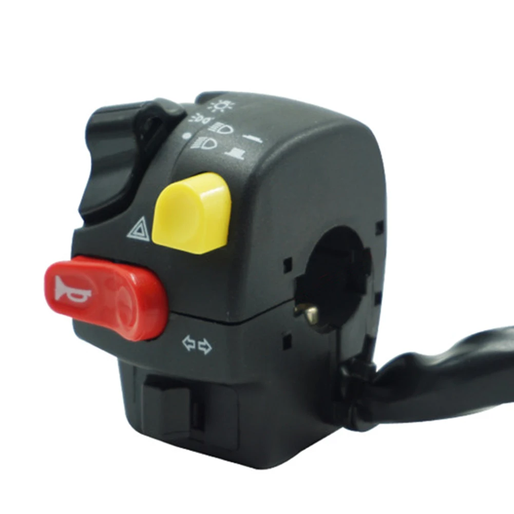 Многофункциональные кнопки на руль мотоцикла 7/8 дюйма 22 мм переключатели фар