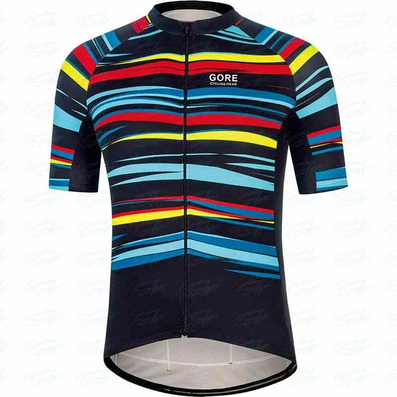 

Men's Gore Cycling Wear Summer Cycling Team jersey Bicycle Clothing Mountain Bike Top Road Bike Jersey