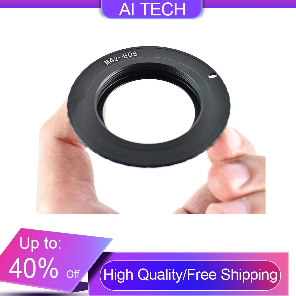 

For 3 Generation M42-EOS Camera Electronic Ring Luokou M42 Lens To EOS Digital SLR Camera Electronic Adapter Ring