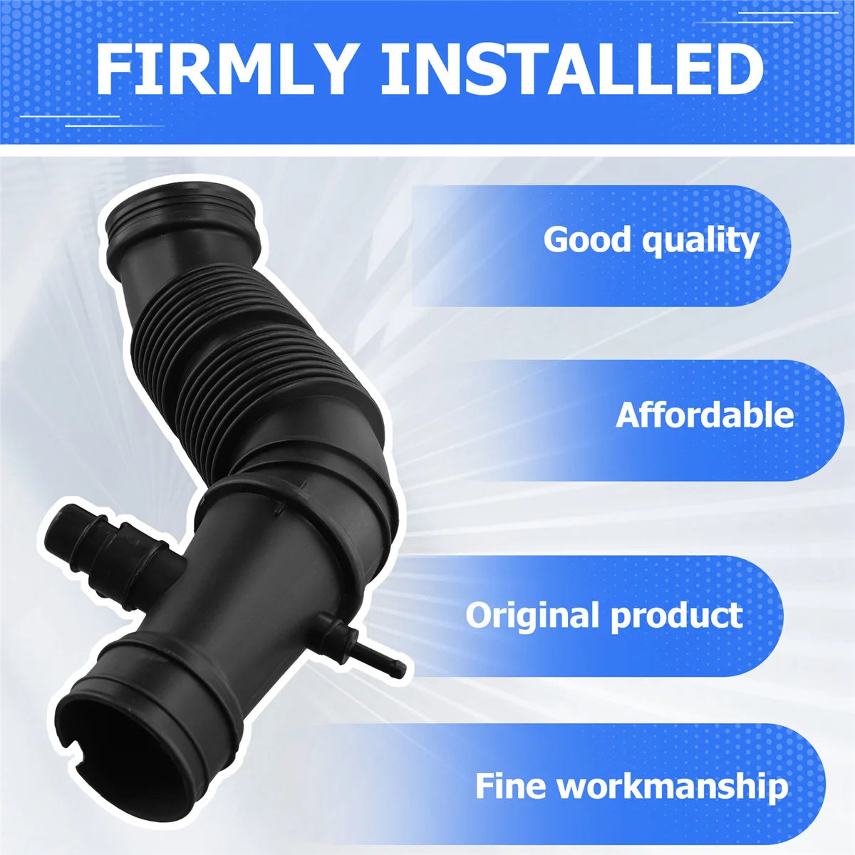 Воздухозаборная труба 68297298AA 52026977 для чистого воздуховода подключенная к крышке