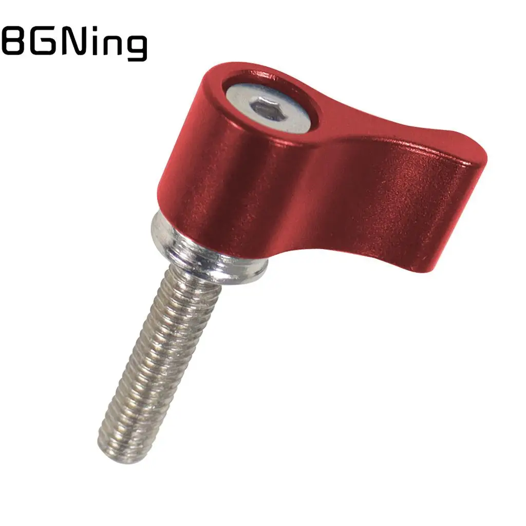 

Adjustable M4 Screw with Clamping Knob Tighten Manual Wrench Lock Adapter Action Camera Photography Accessories M4 Thumb Screw