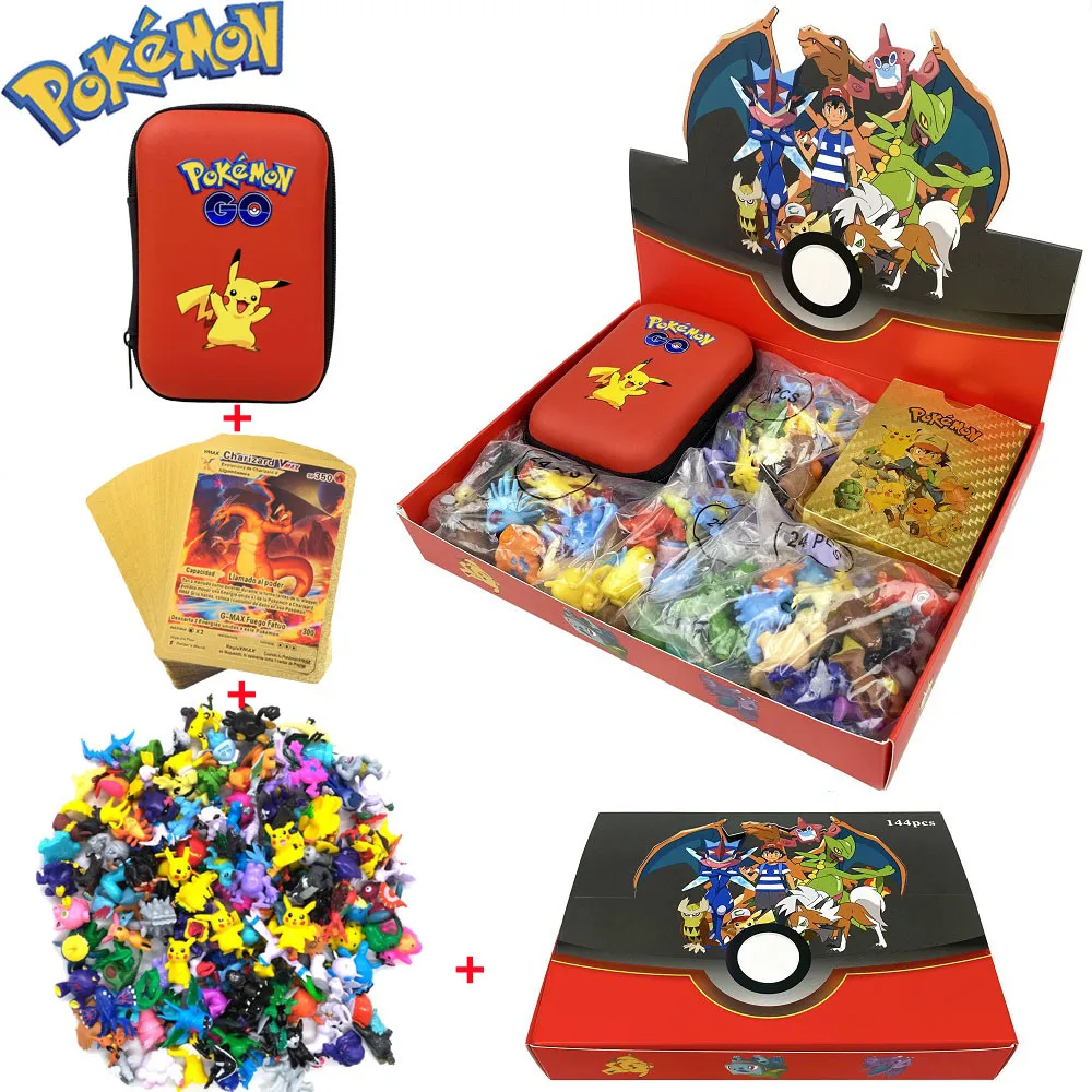 Экшн-фигурка покемона 24-114 шт./компл. Рождественская коробка игрушка фигурки