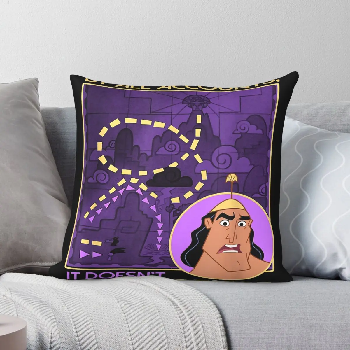 

Квадратный Чехол-Подушка из полиэстера и льна, с застежкой-молнией