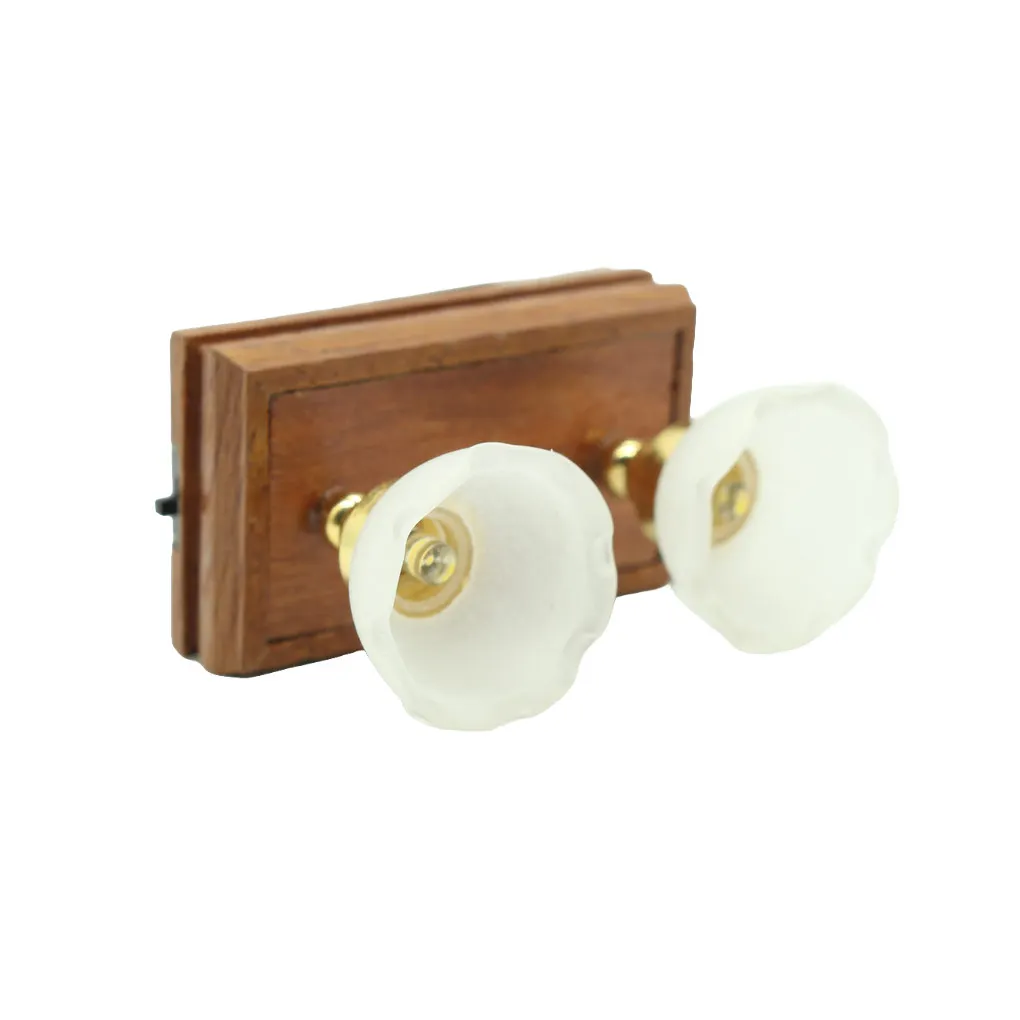 

Мини Домашние весы LED мебель лампа игрушка 1:12 декоративный светильник ing на батарейках в форме цветка бра светильник-комната