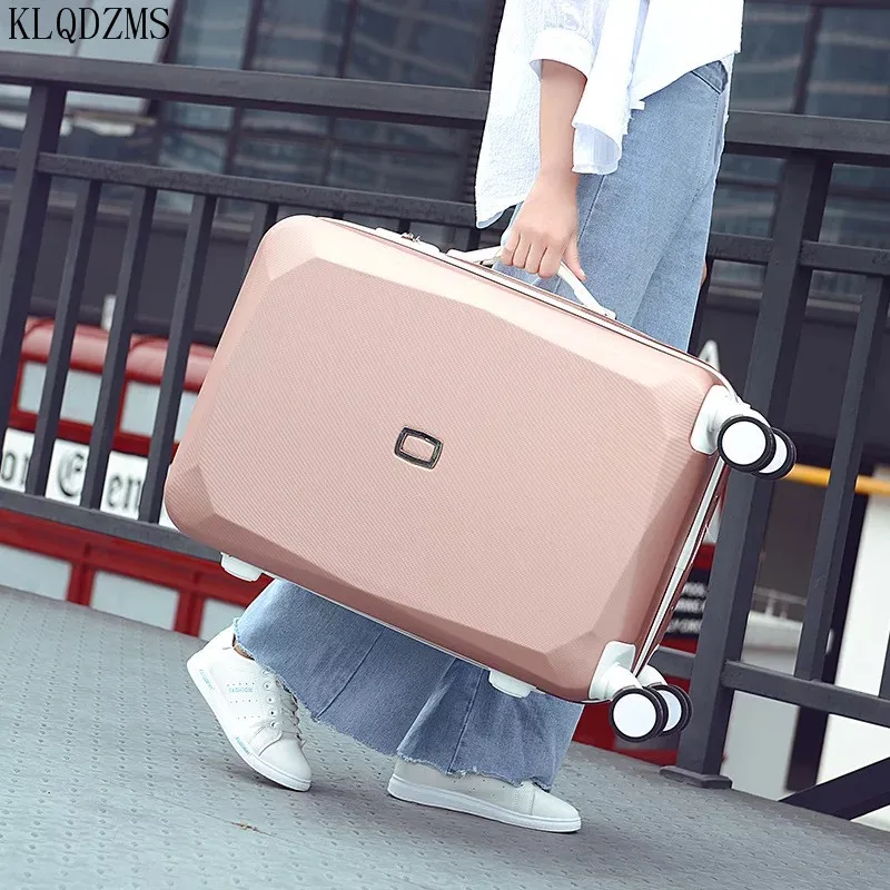 KLQDZMS Child Mother Box Set Small Fresh 20 Inch Silent Cabin Luggage 22 