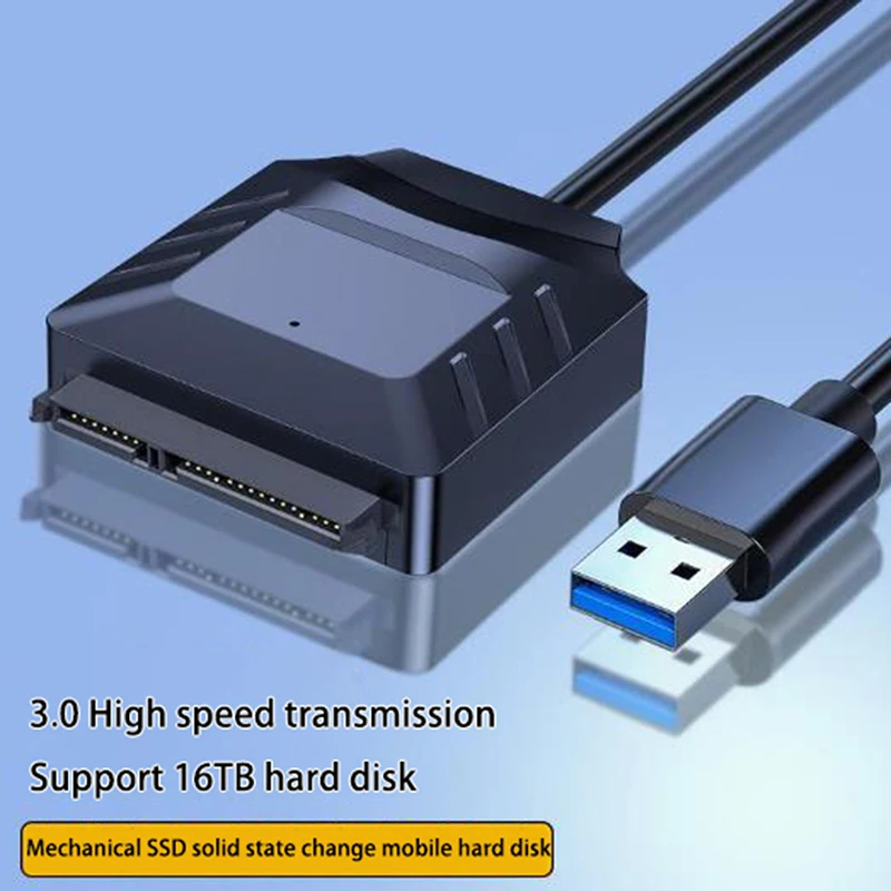 

Кабель-адаптер Sata на USB 3,0, кабель USB на SATA 3, поддержка 22 Pin 2,5 3,5 дюймов