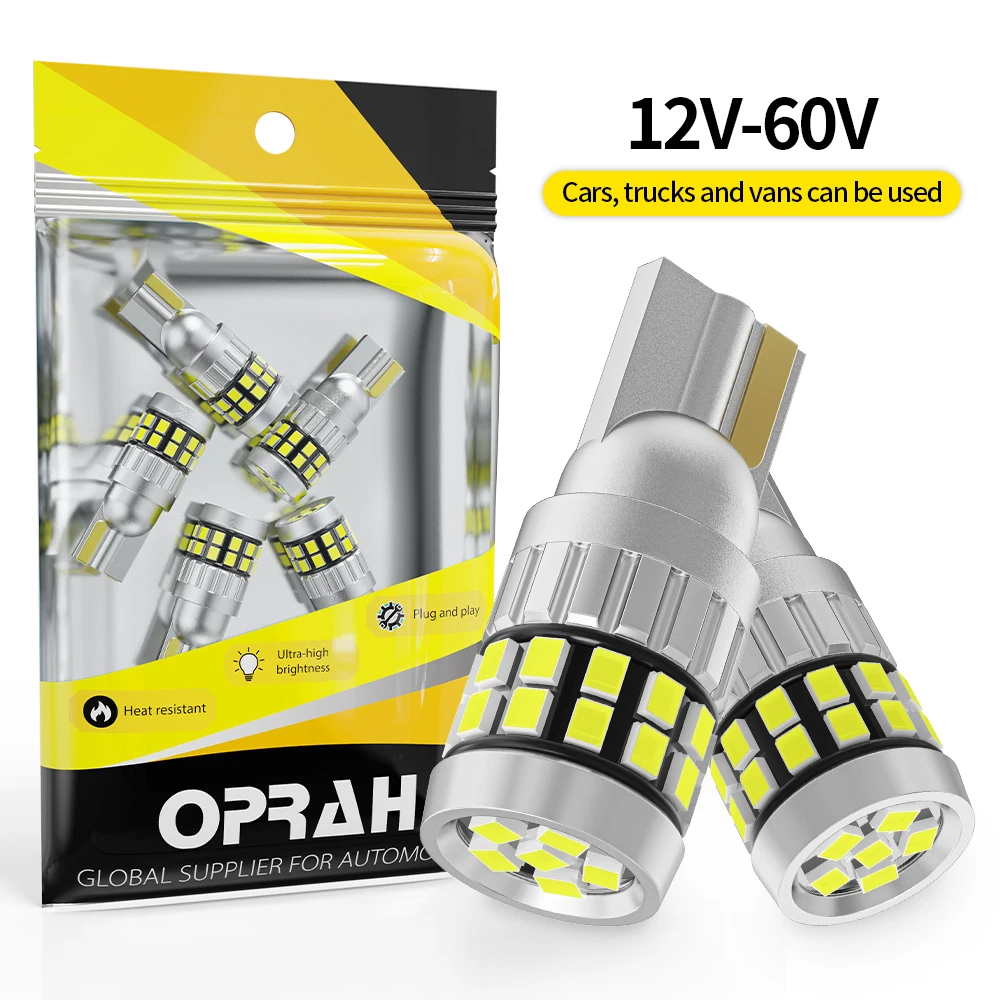 2pcs W5W LED T10 12V 24V Lights For Car Truck Interior Bulbs 2016 30SMD Canbus Map Reading Signal Lamp Parking Lighting No Error