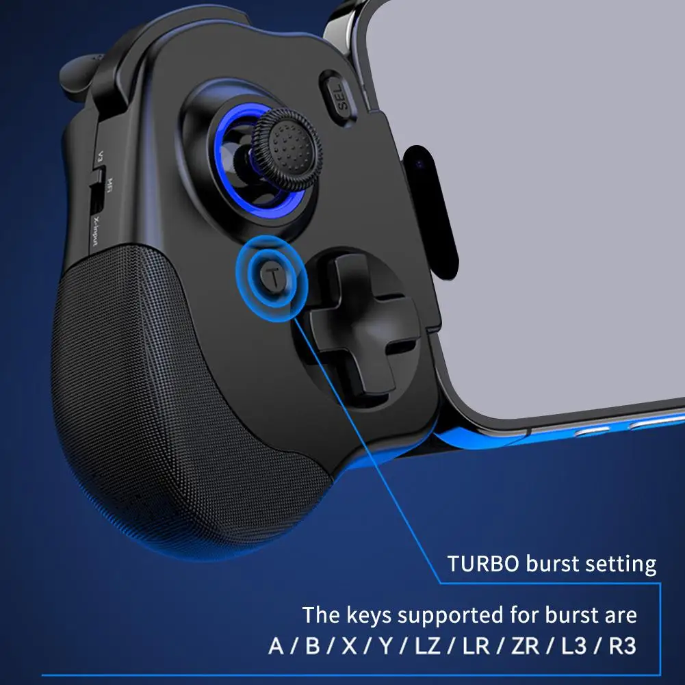 Телескопический игровой контроллер мобильного телефона для MFI N01 джойстик Hall 800