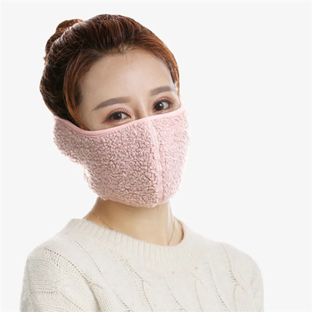 

2022 классические зимние мужские и женские утепленные плюшевые модные защитные наушники для катания на лыжах и верховой езды мягкие искусственные черные/бежевые