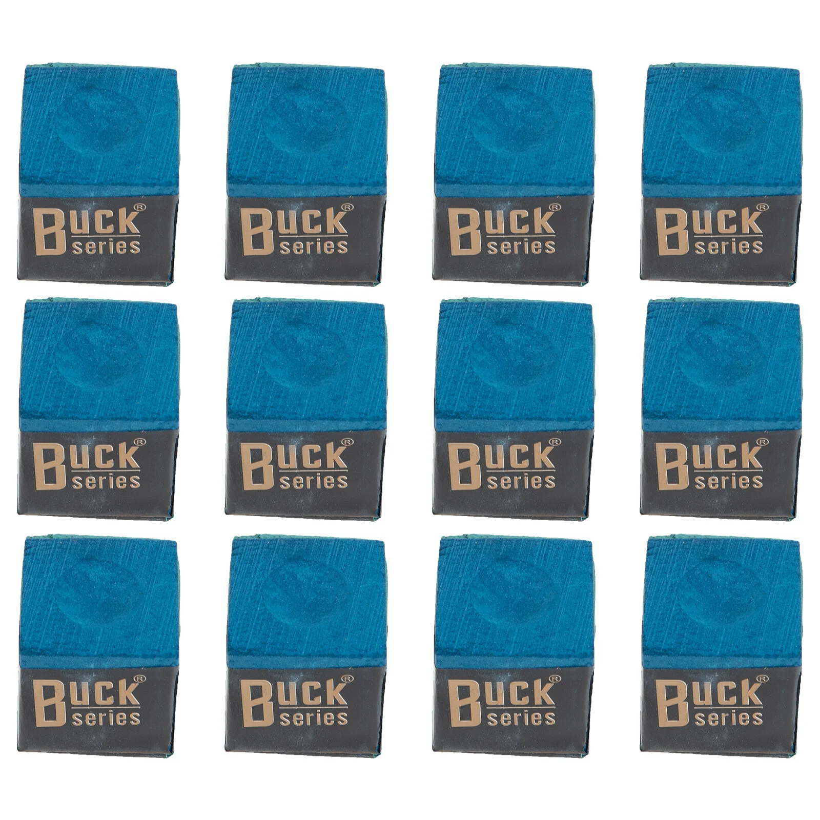 

12 Pcs Pool Snooker Club Chalks Cue Friction Increasing Powder Stick Tip Wiping White Accessories Diamond Chocolate Blue