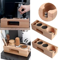 filter stand tamper mat anti skid pads coffee knock box coffee press holder portafilter station espresso tamper holder