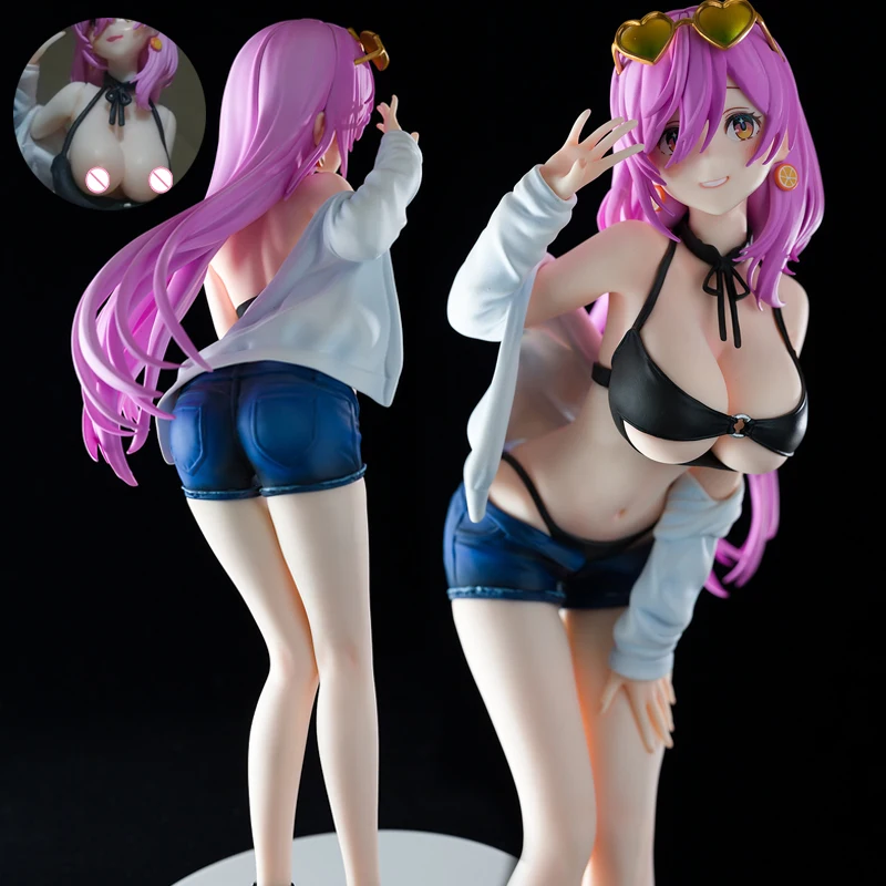 

Фигурка сексуальной девочки из аниме Nishizawa 5-miri, иллюстрация, санурий Эко, ПВХ экшн-фигурка, игрушки для взрослых, Коллекционная модель, кукла...