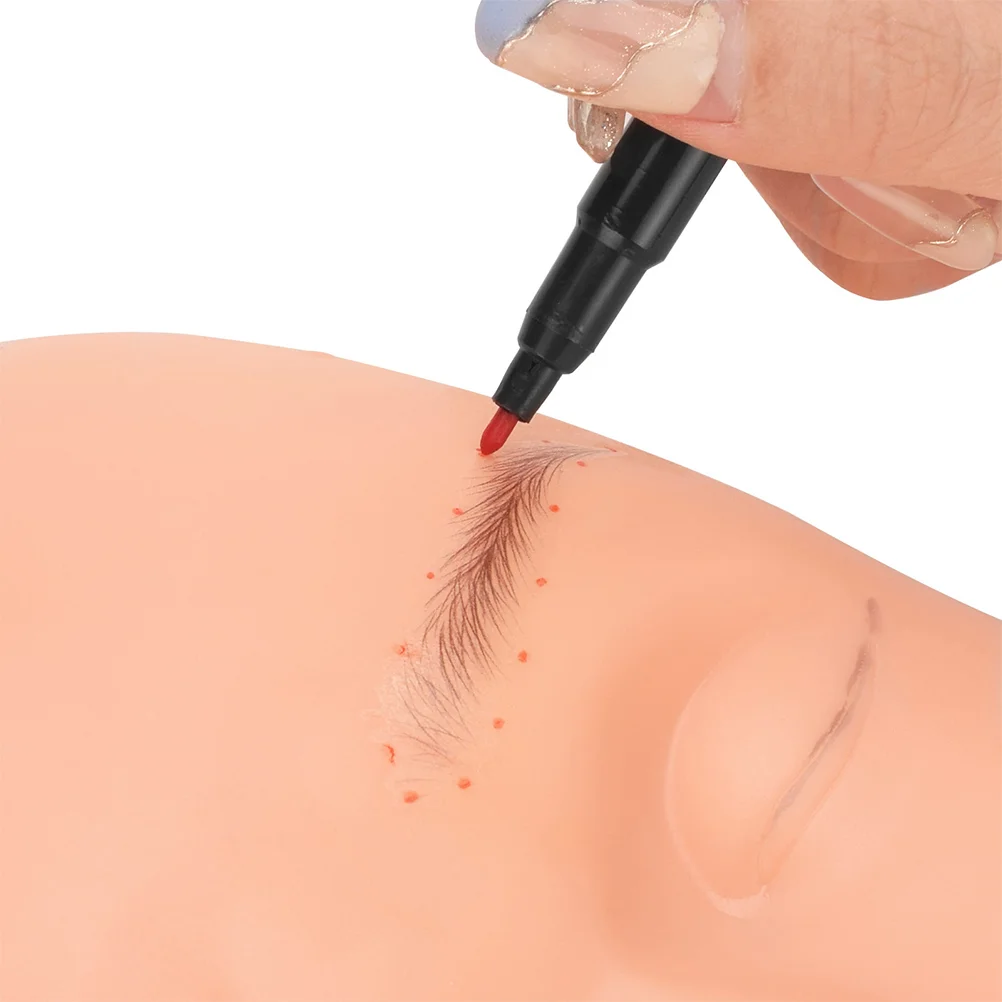 5 шт. маркер для бровей ручки портативный лайнер картирования губ татуировки