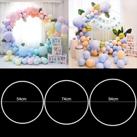 54 172cm round balloon stand holder portable plastic balloon arch ring for wedding party decoration baby shower birthday decor