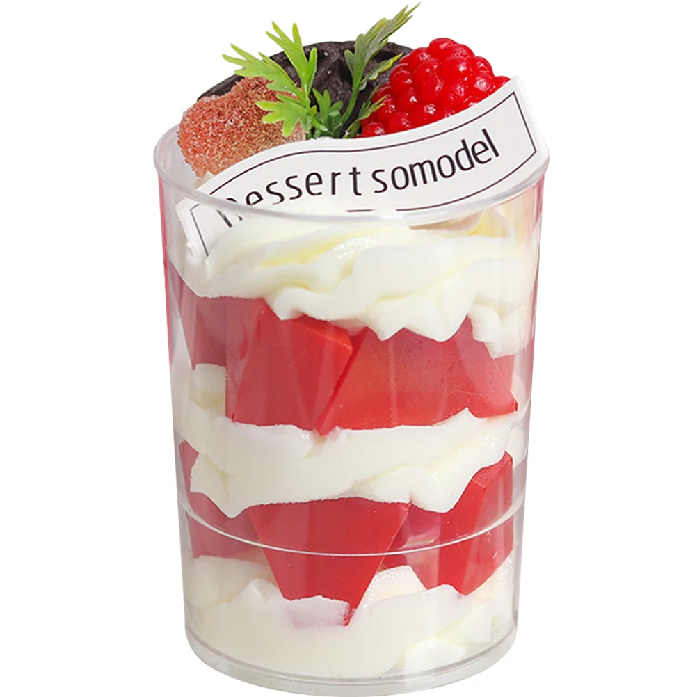 

Shop Showcase Model Artificial Dessert Dessert Cup Party Decoration Photography Prop Dessert Cup Model