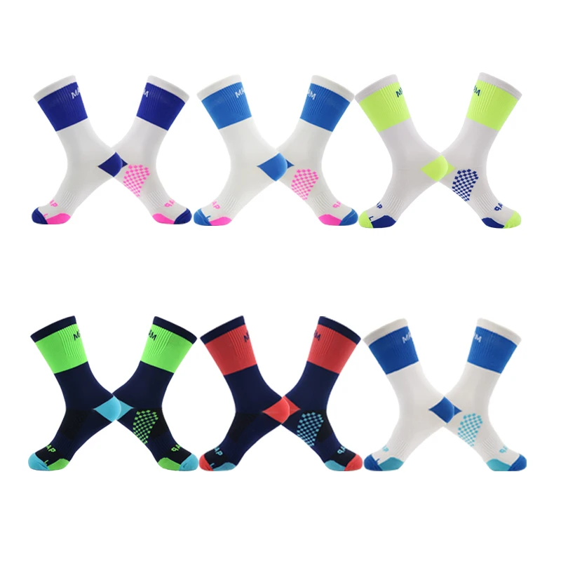 

New Cycling Socks Men Women Anti-sweat Outdoor Sports Running Basketball Sport Socks Bicycle Bike Socks