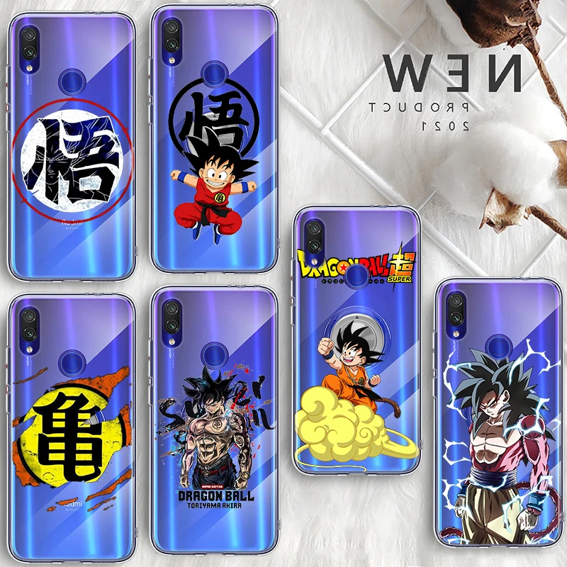 

Dragon Ball Anime Logo For Xiaomi Redmi Note10 10S 9 K50 K40 Gaming Pro 10 9AT 9A 9C 9T 8 7A 6A 5 4X Transparent Phone Case